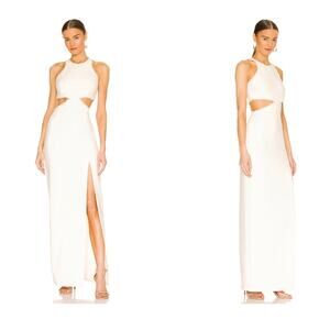 LIKELY Decker Gown in White